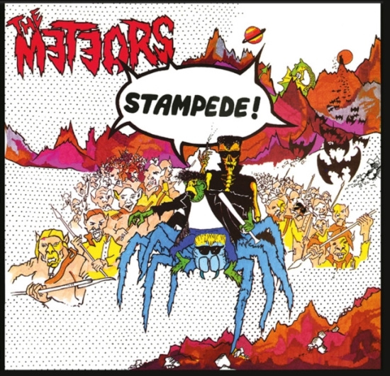 Meteors The - Stampede (Orange Vinyl Lp)