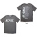 Ac/Dc - Logo Eu Tour 24 Uni Grey T-Shirt Ac/Dc - Logo Eu Tour 24 Uni Grey T-Shirt