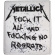 Metallica - No Regrets Woven Patch Metallica - No Regrets Woven Patch