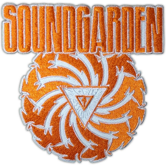 Soundgarden - Badmotorfinger Orange Wht Woven Patch
