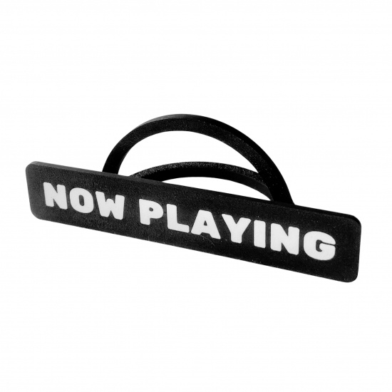 Accessories - Now Playing Plateholder