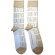 Beatles - For Sale Text Repeat Uni Wht Socks Beatles - For Sale Text Repeat Uni Wht Socks