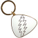 Grateful Dead - White Plectrum Keychain Grateful Dead - White Plectrum Keychain