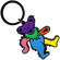 Grateful Dead - Blue Body Dancing Bear Keychain Grateful Dead - Blue Body Dancing Bear Keychain