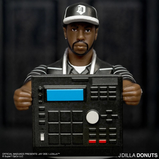 J Dilla - Reaction Figures Wave 1 J Dilla (Donuts - Smile Album Cover)