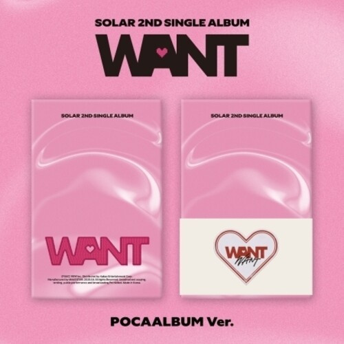 Solar - Want (Pockaalbum Ver.)