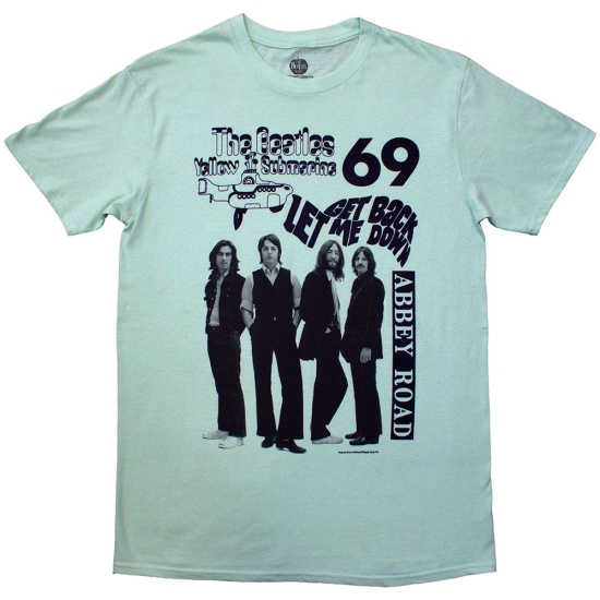 Beatles - 1969 Uni Green T-Shirt