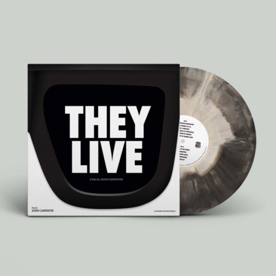 John Carpenter & Alan Howarth - They Live (Black & White Galaxy Vinyl) (Rsd Essential)