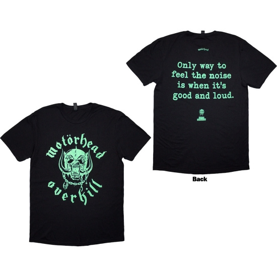 Motorhead - Overkill Lyric Uni Bl T-Shirt