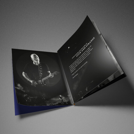 David Gilmour - Luck And Strange Tour 2024 Program