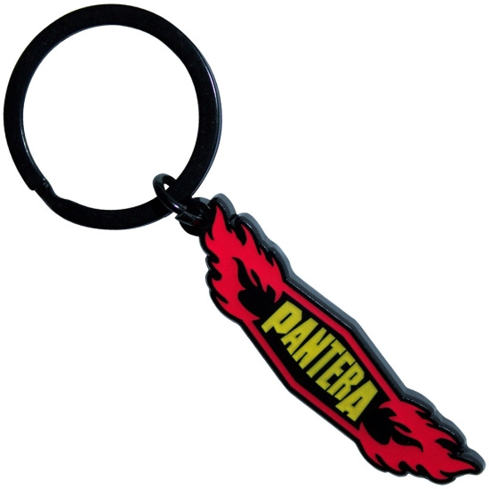Pantera - Flames Keychain