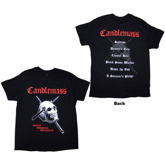 Candlemass - Epicus Doomicus Metallicus Uni Bl T-Shirt