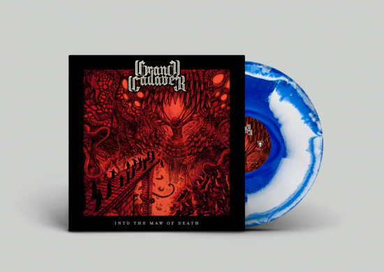 Grand Cadaver - Into The Maw Of Death (Ltd Bengans Exclusive Blue/White Vinyl LP)