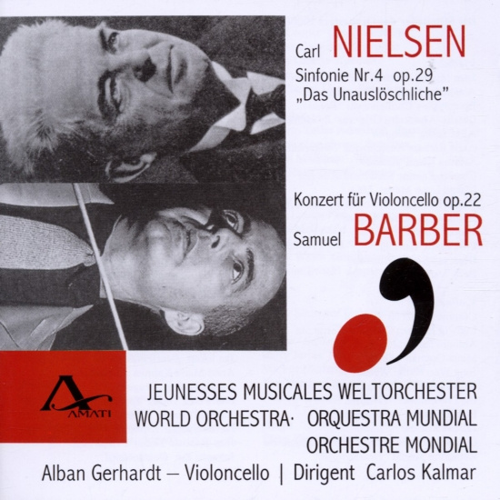 Nielsen & Barber - Symphony No.4 & Concerto For Cello