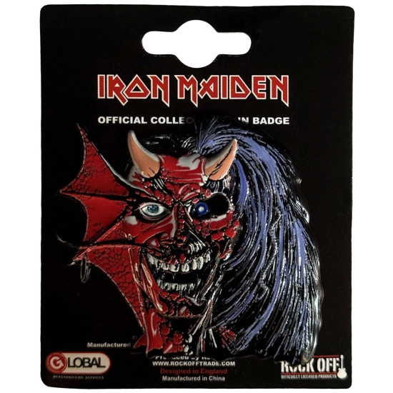 Iron Maiden - Purgatory Eddie Pin Badge