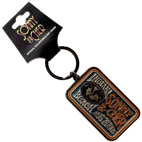 Sonny & Cher - Indiana Beach Keychain