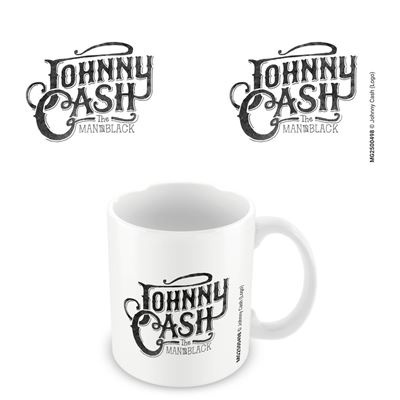 Johnny Cash - Logo White Pod Mug 