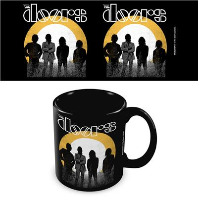 The Doors  - Circle Black Pod Mug