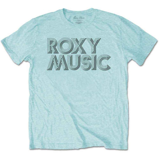 Roxy Music - Disco Logo Unisex T-Shirt 1XS (1XS)