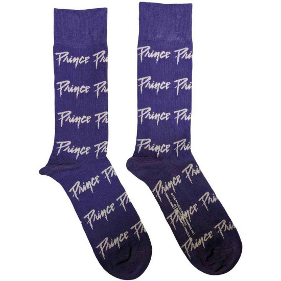 Prince - Logo Repeat Uni Purp Socks (Eu 36-40)
