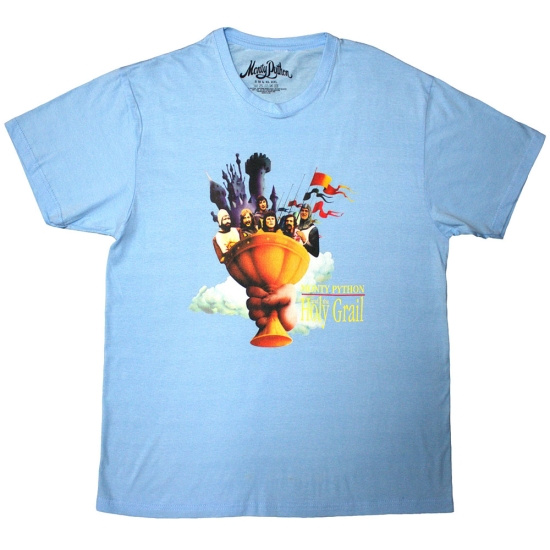 Monty Python - Holy Grail Cloud Uni Lht Blue T-Shirt