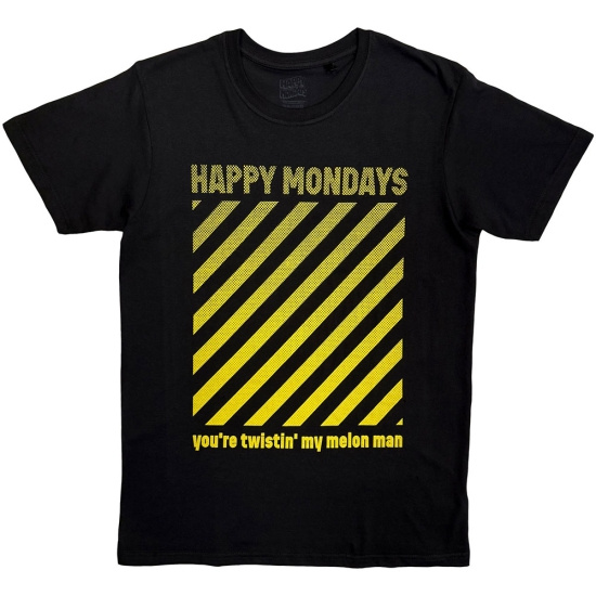 Happy Mondays - You're Twistin' My Melon Man Uni Bl T-Shirt