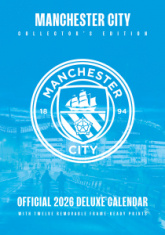 Manchester City Fc  - 2026 A3 Deluxe Calendar