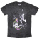 Willie Nelson - Floral Uni Bl Dip-Dye T-Shirt Willie Nelson - Floral Uni Bl Dip-Dye T-Shirt