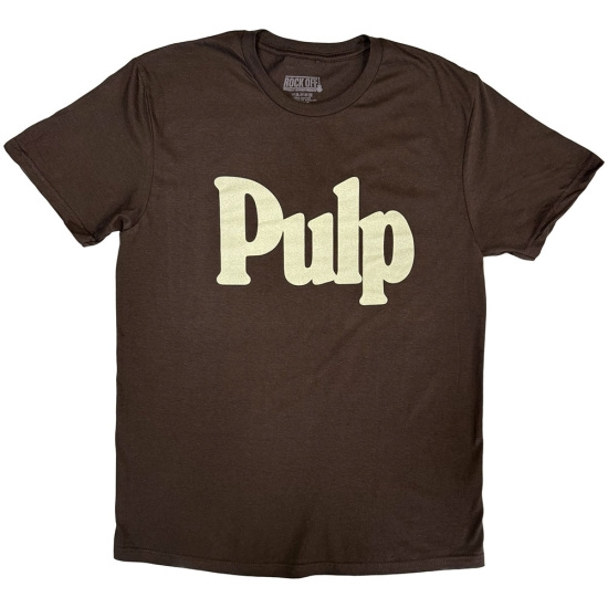 Pulp - New Logo Uni Brown T-Shirt