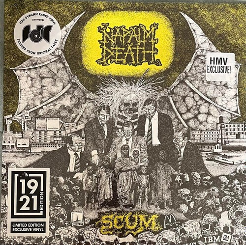 Napalm Death - Scum (Ltd White Vinyl LP)