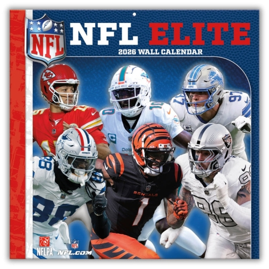Nfl Elite - 2026 Square Calendar