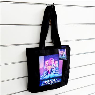 K-Pop Demon Hunters  - Key Art- Black Tote Bag