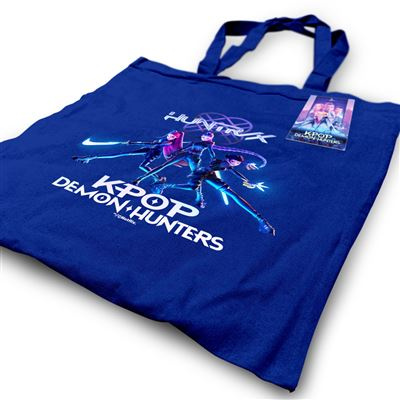 K-Pop Demon Hunters  - Trio - Navy Blue Tote Bag