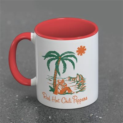 Red Hot Chili Peppers  - (Island) Red Coloured Inner Pod Mug