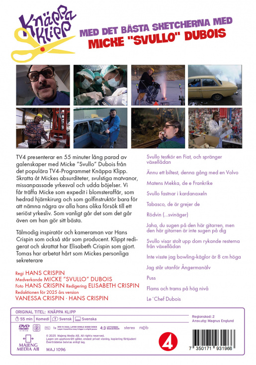 Movie - Knäppa Klipp - Micke Svullo Dubois