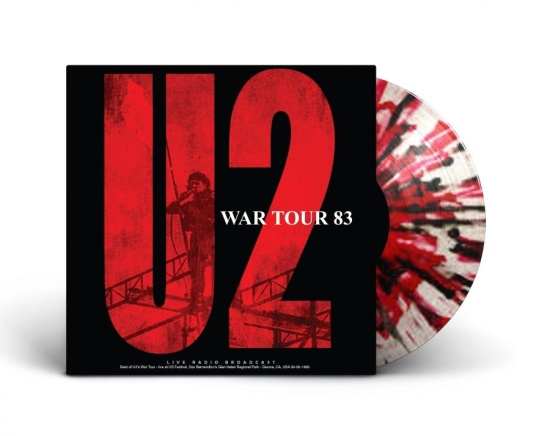 U2 - War Tour 83 (Splatter Vinyl Lp)