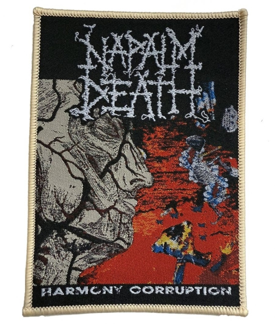 Napalm Death - Patch Harmony Corruption Beige Bor
