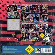 Bon Jovi - 2026 Square Calendar