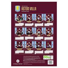 Aston Villa Fc - 2026 A3 Calendar