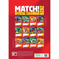 Match! Football (Magazine) - 2026 A3 Calendar