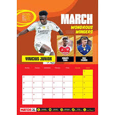 Match! Football (Magazine) - 2026 A3 Calendar
