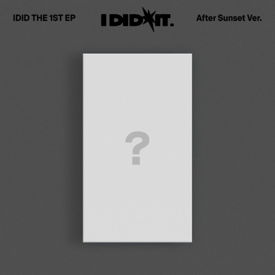 Idid - The 1St Ep [I Did It.] ?After Sunse