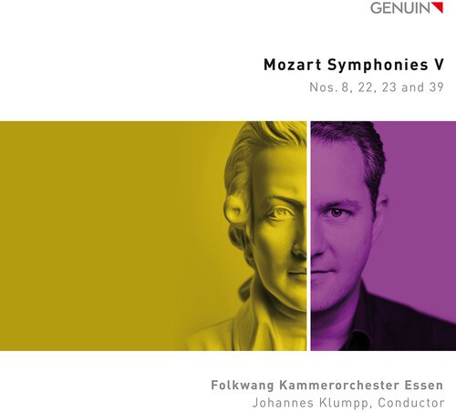 Mozart W A - Symphonies V - Nos. 8, 22, 23 & 39
