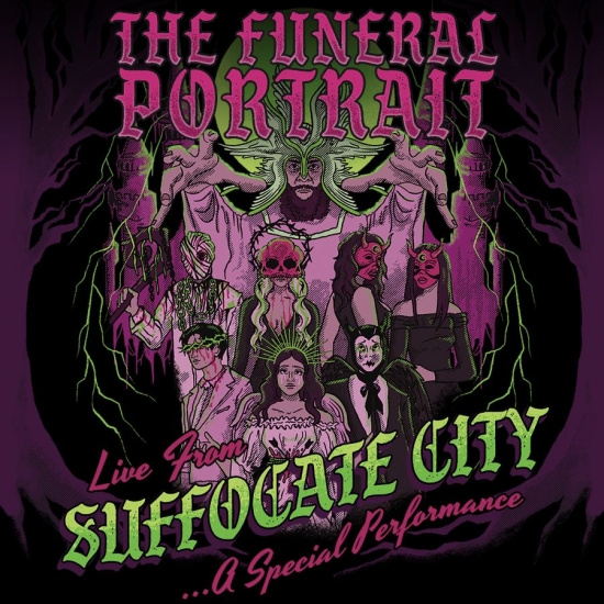 The Funeral Portrait - Live From Suffocate City (Lime/Blac