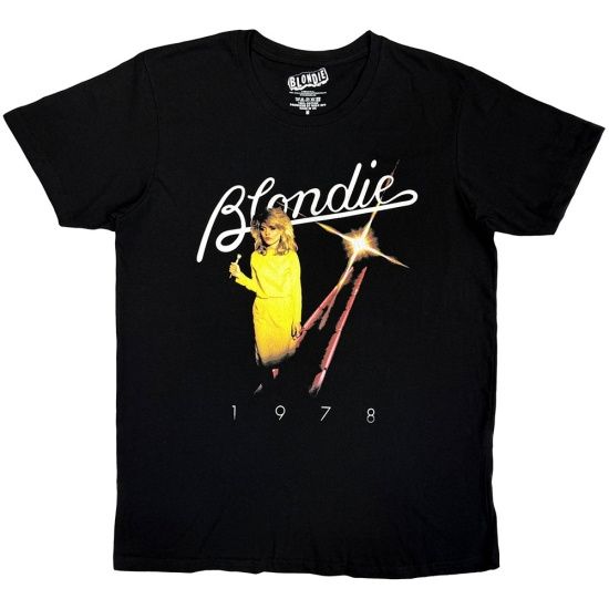 Blondie - Yellow Dress 1978 Uni Bl T-Shirt