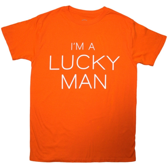 Richard Ashcroft - Lucky Man Uni Orange T-Shirt