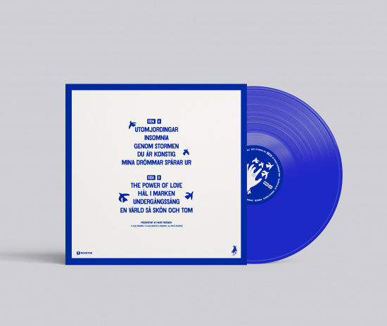 Riddarna - Utomjordingar (Transparent Dark Blue Vinyl LP - Incl. Poster)