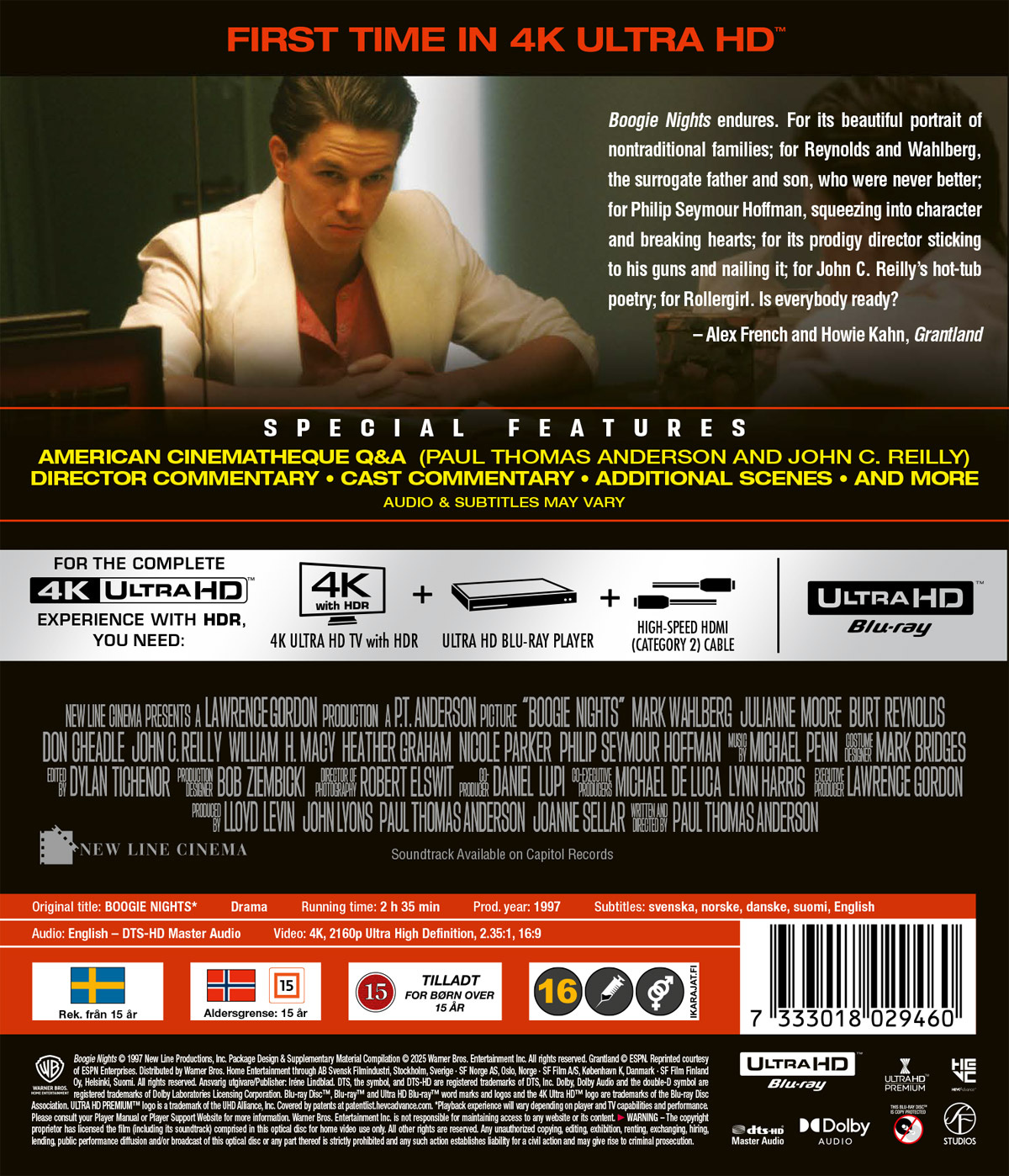 Movie - Boogie Nights (Uhd)