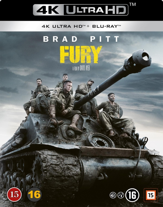 Movie - Fury (4K+Bd) Bnl+Nc