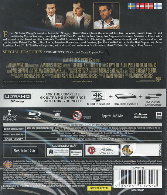 Movie - Goodfellas (4Kbd/S/N)